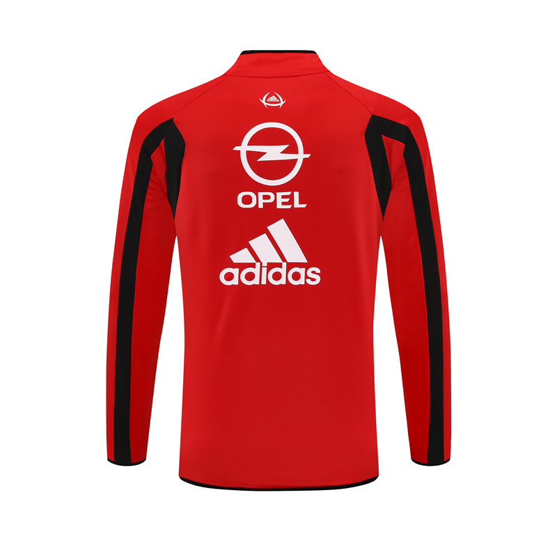 AC Milan Red Long Sleeve Training Jersey 2005 2006 - Image 3