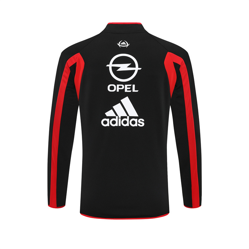 AC Milan Black Long Sleeve Training Jersey 2005 2006 - Image 3