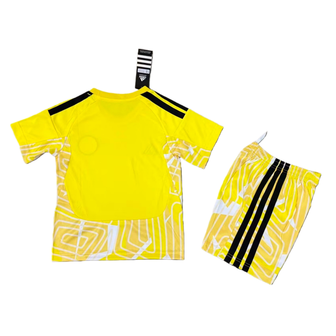 Scotland Yellow GK kid Kit 2026 World Cup (Jersey and Short) - Image 3