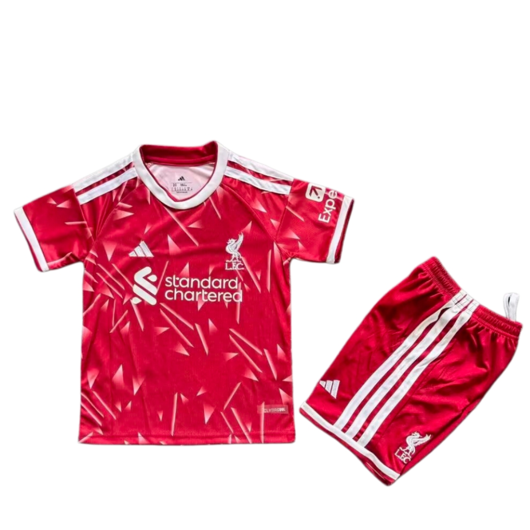 Liverpool Home kid Kit 26/27 (Jersey and Short)