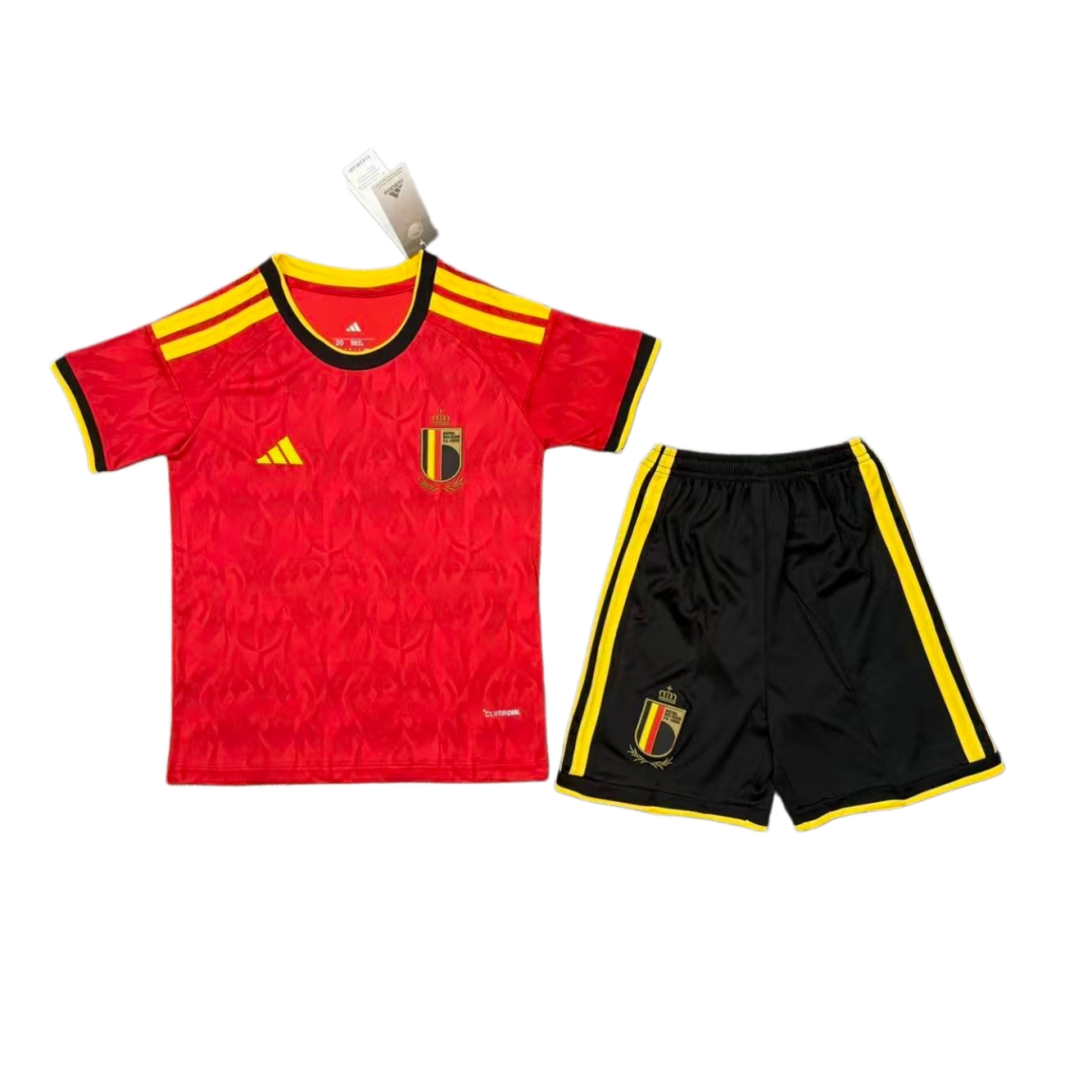 Belgium Home kid Kit - World Cup 2026 (Jersey and Short)