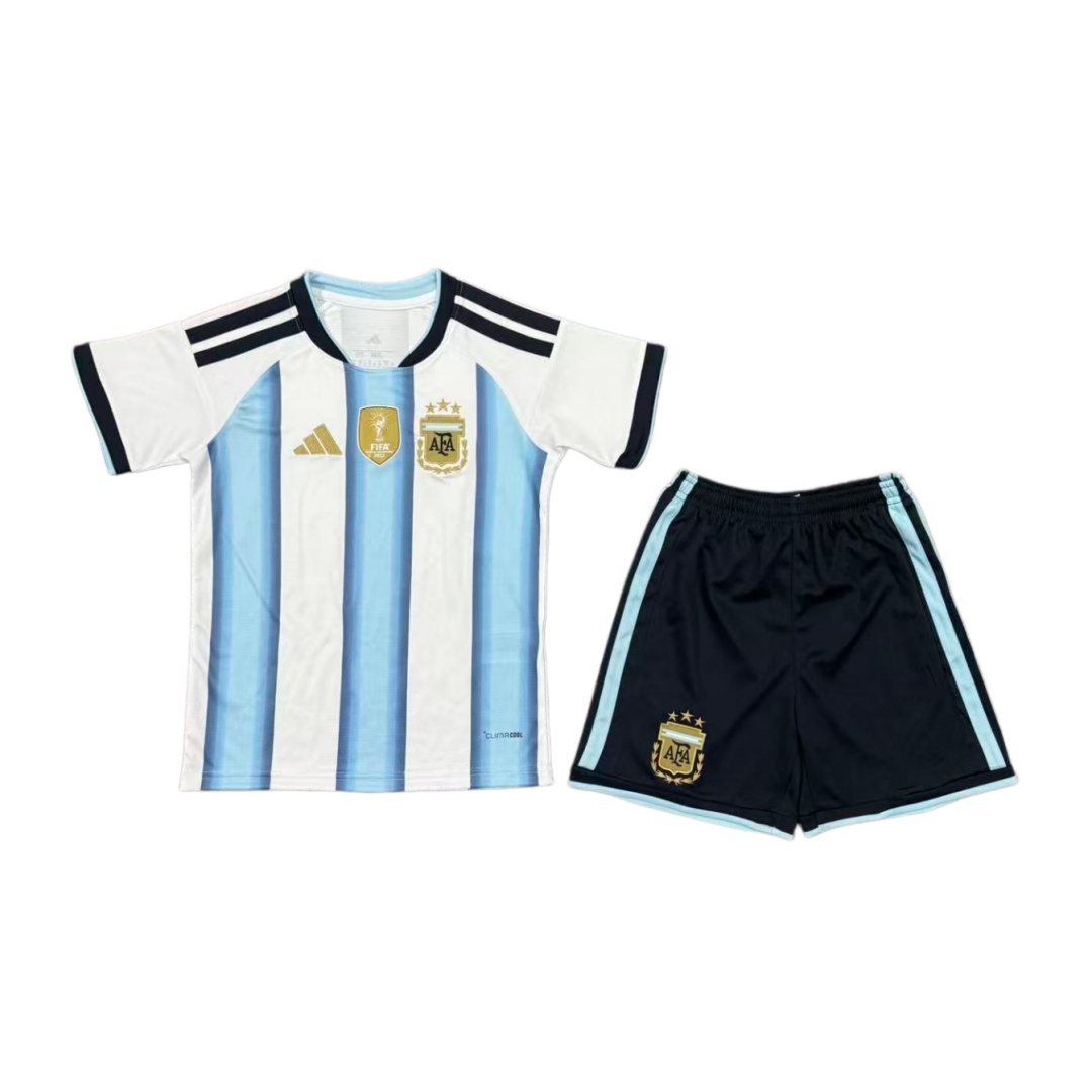 Argentina Home kid Kit - World Cup 2026 (Jersey and Short)