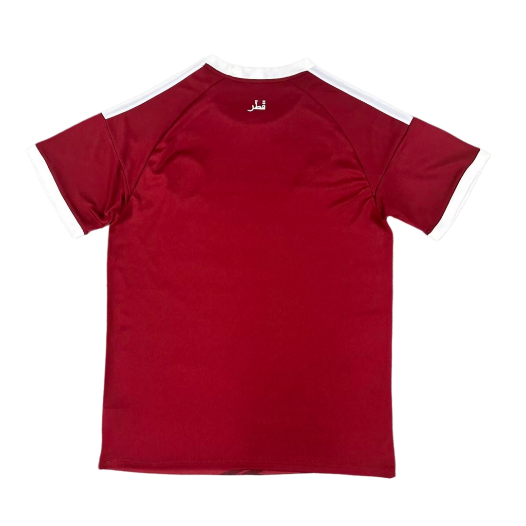 Alternative view of Qatar Home Jersey - World Cup 2026