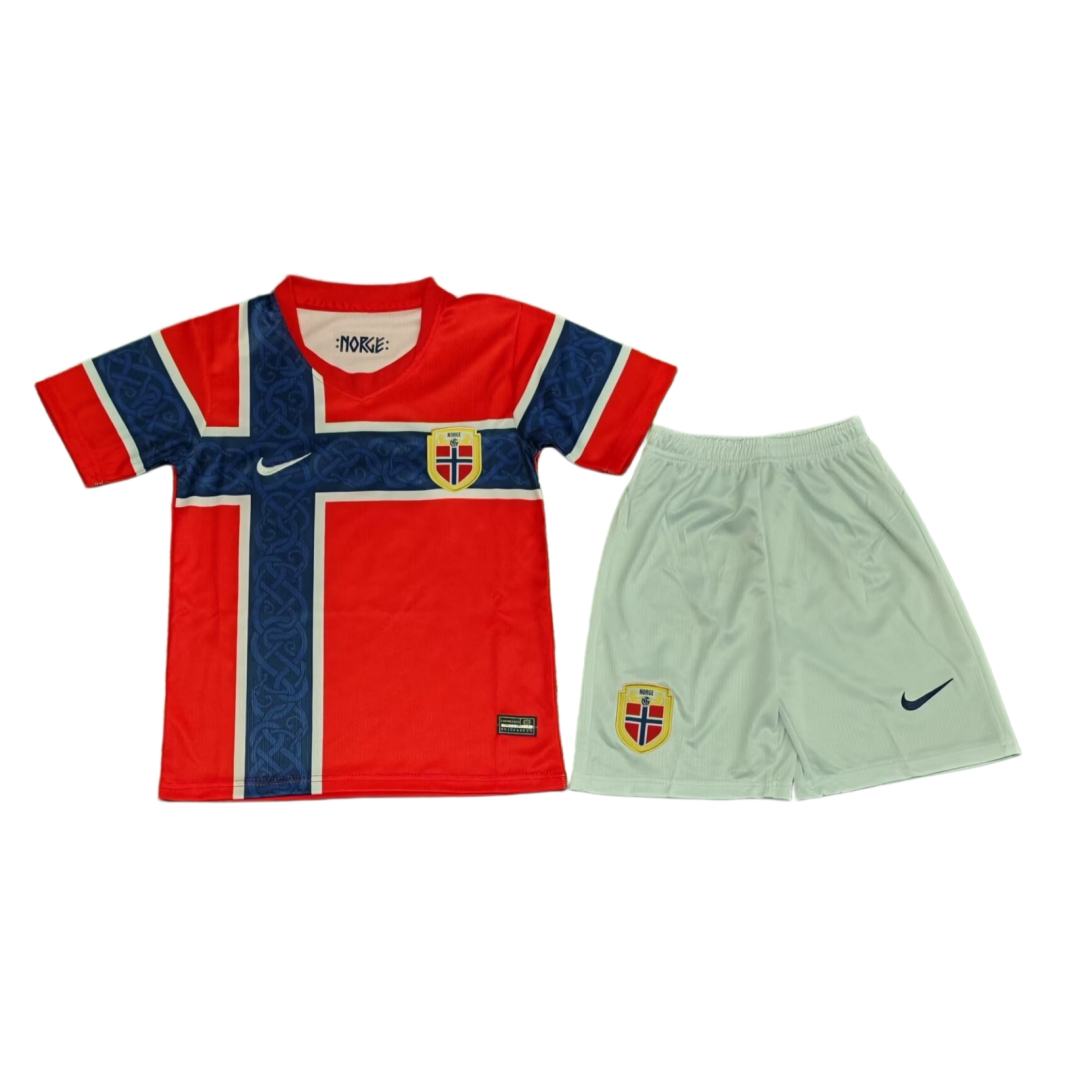 Norway Home kid Kit - World Cup 2026 (Jersey and Short)