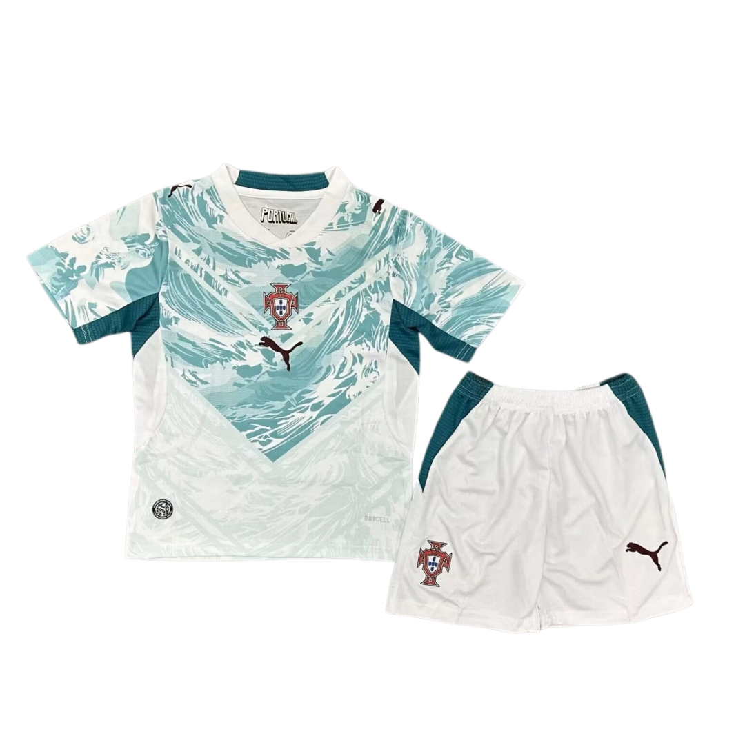 Portugal Away kid Kit - World Cup 2026 (Jersey and Short)