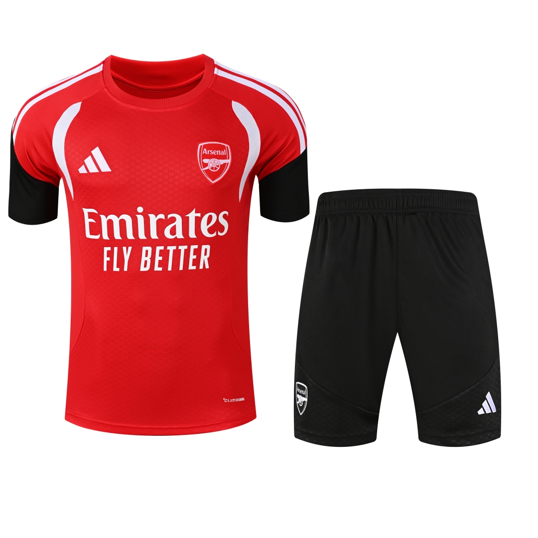 Arsenal Red Short Sleeve Training Suit 2627