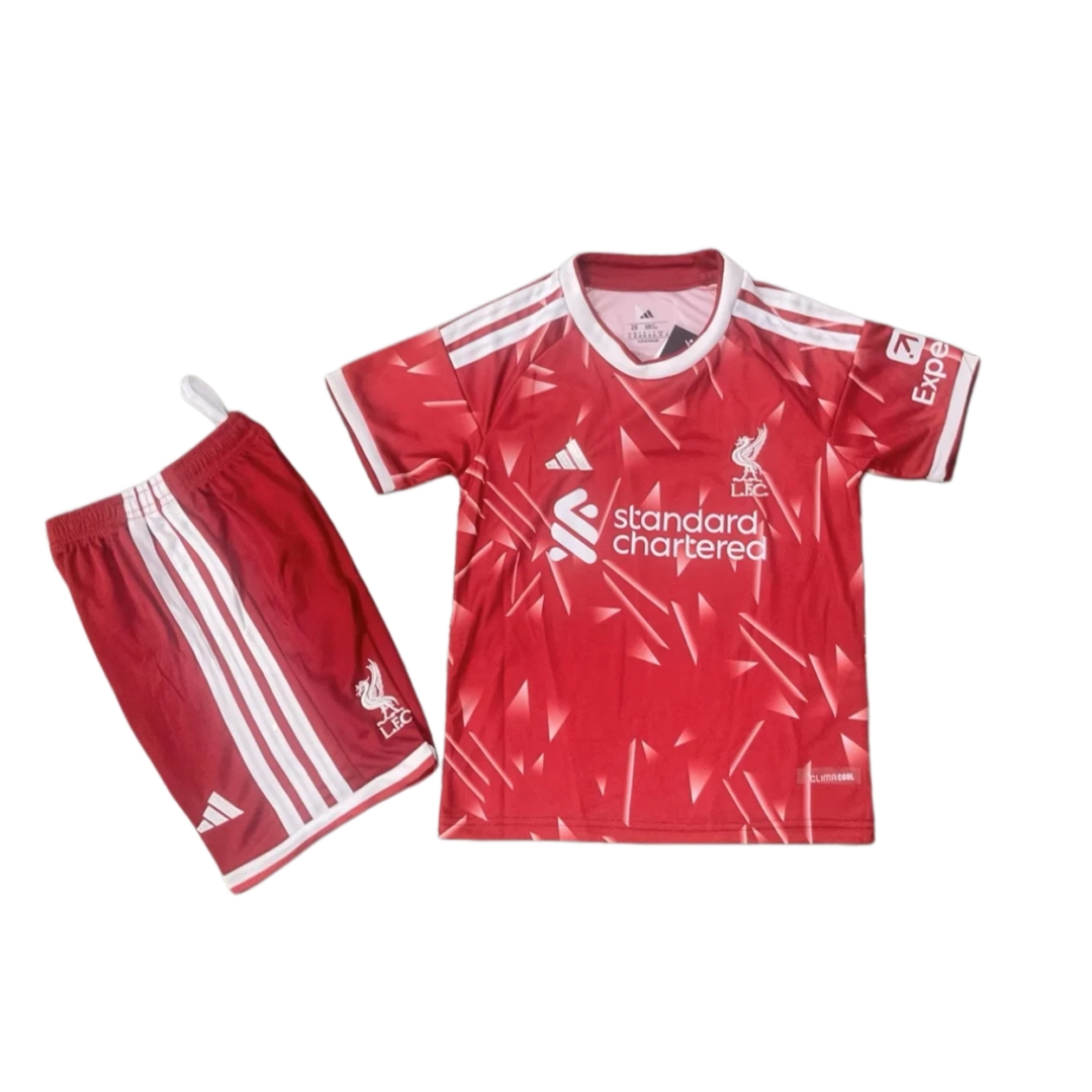Liverpool Home kid Kit 26/27 (Jersey and Short)