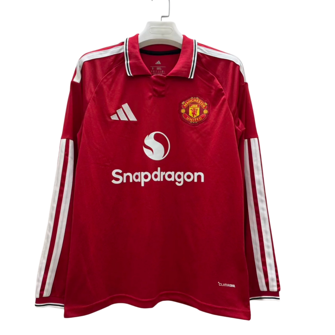 Manchester United Home Long Sleeve Jersey 2627