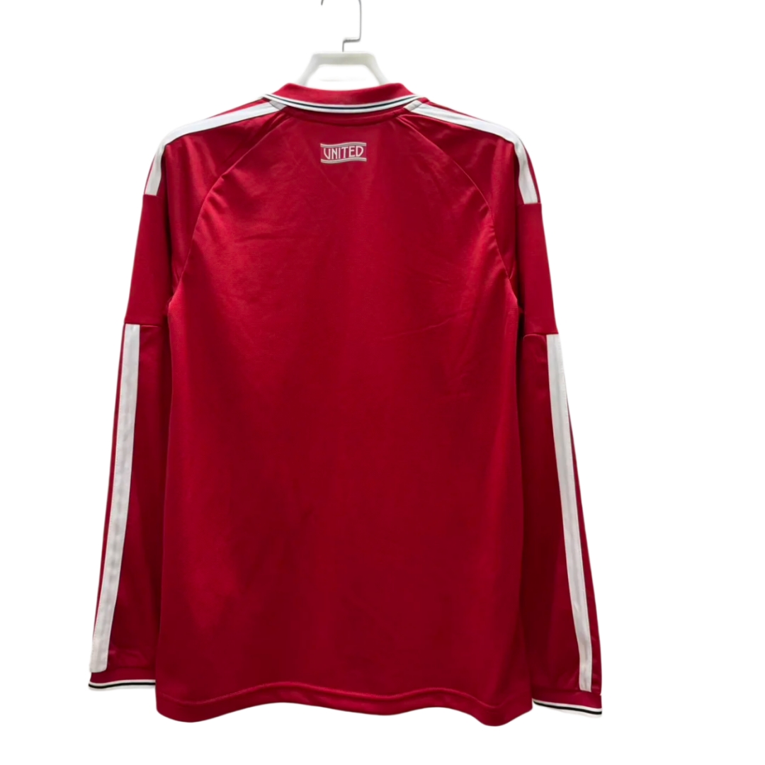 Alternative view of Manchester United Home Long Sleeve Jersey 2627
