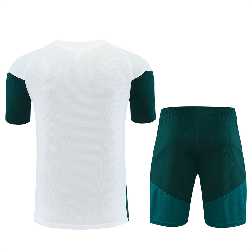 Alternative view of Real Madrid White Short Sleeve Training Suit 2627