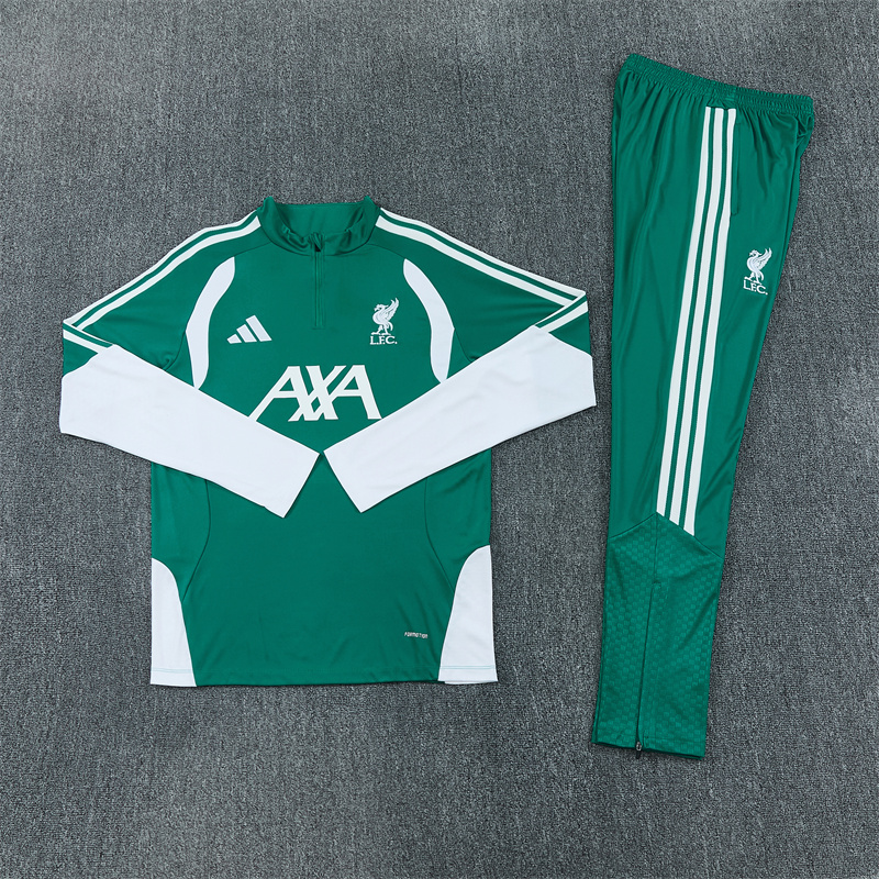 Liverpool Green Long Sleeve Tracksuit 2627 - Image 3