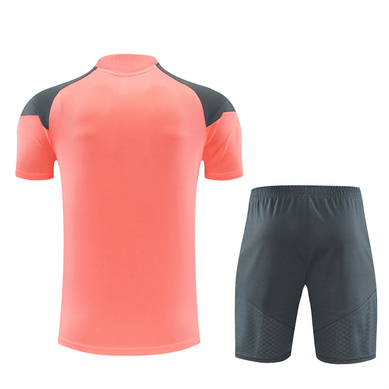 Alternative view of Real Madrid Orange Short Sleeve Training Suit 2627