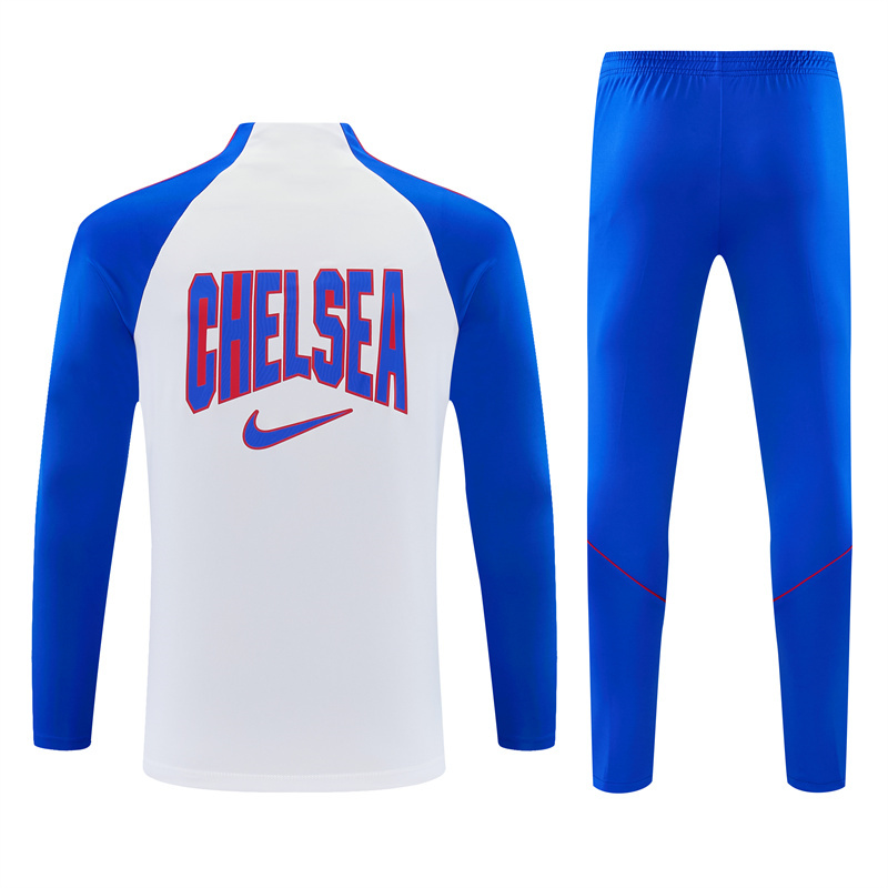 Alternative view of Chelsea White Long Sleeve Training Suit 2627