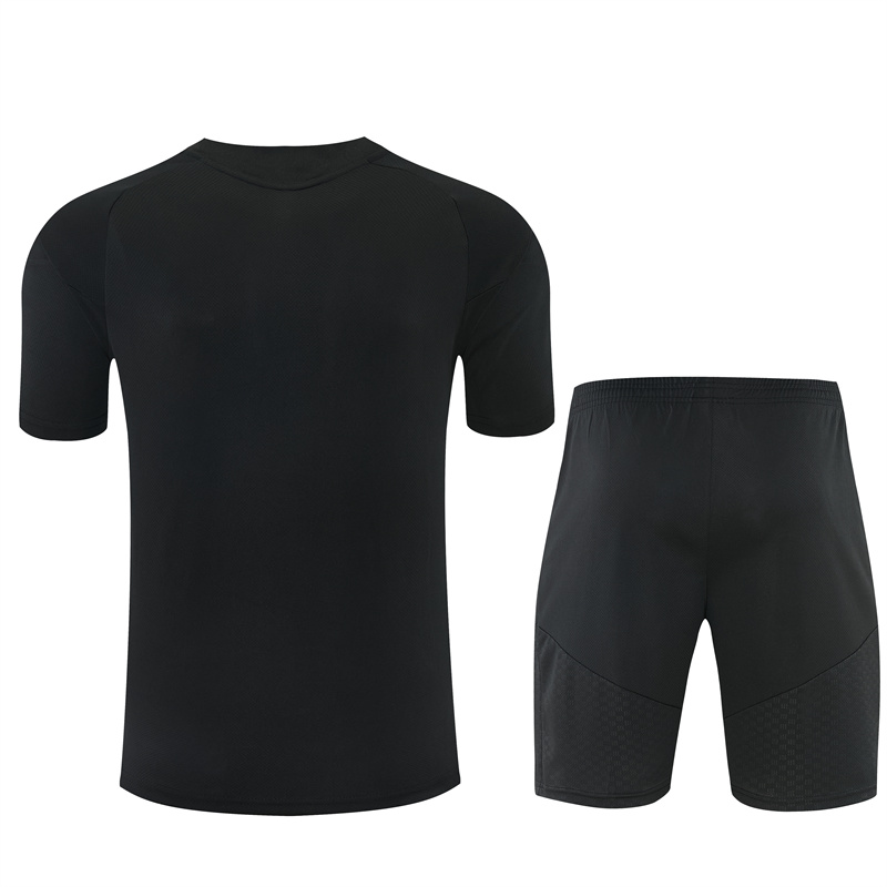Alternative view of Real Madrid Black Short Sleeve Training Suit 2627