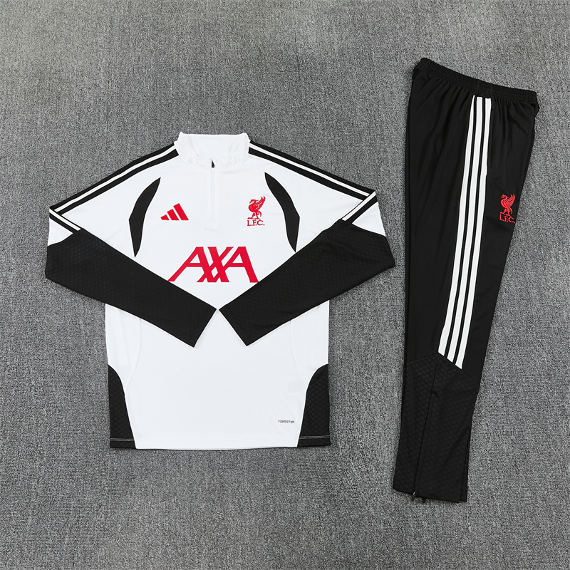 Liverpool White Long Sleeve Tracksuit 2627 - Image 3