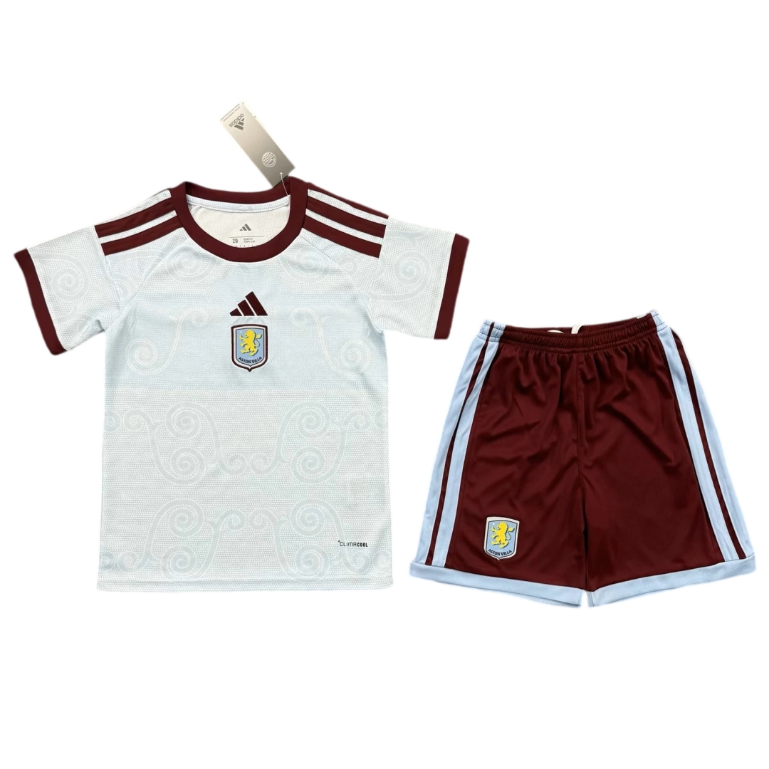 Aston Villa Away kid Kit 26/27 (Jersey and Short)