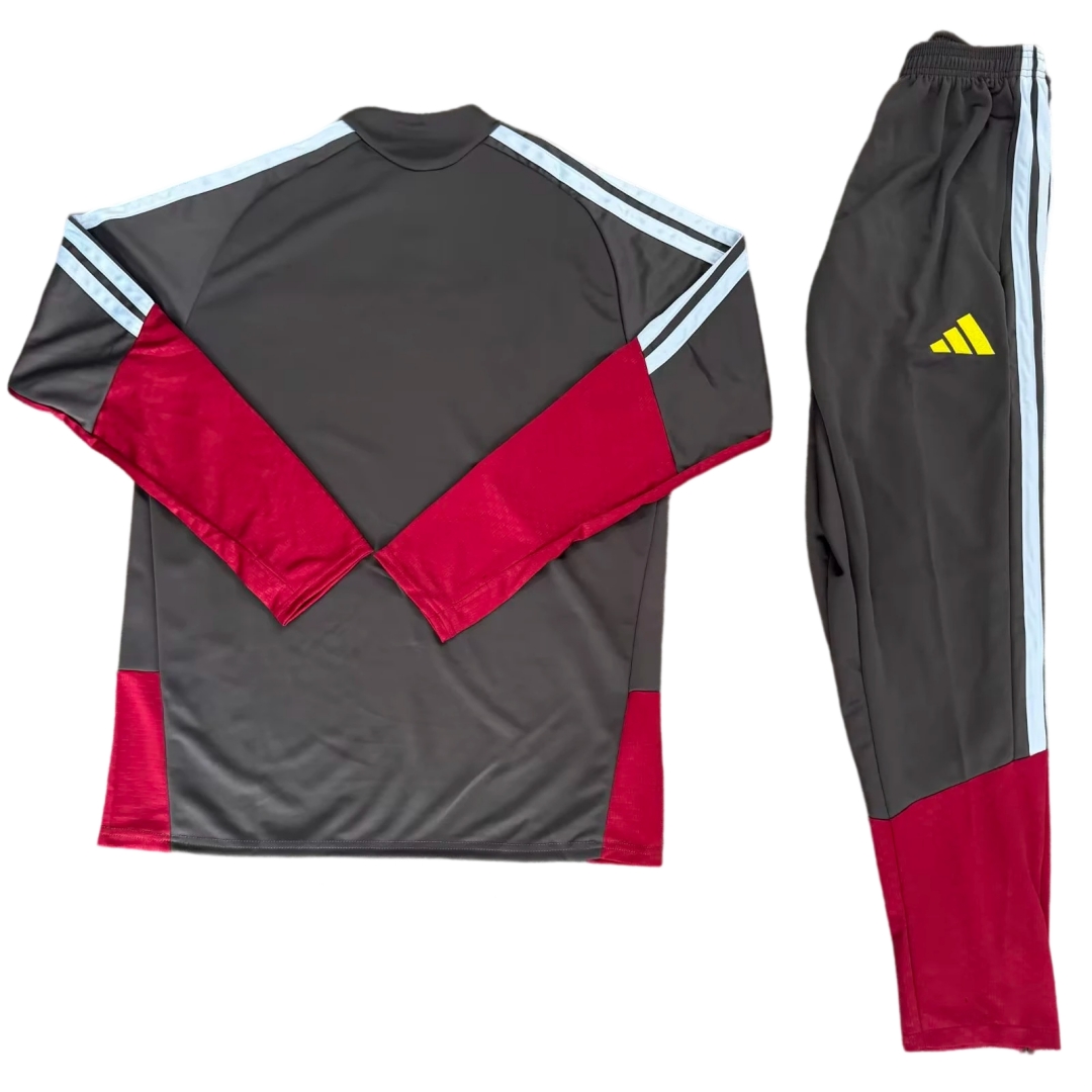 Alternative view of Aston Villa Black Long Sleeve Training Suit 2627