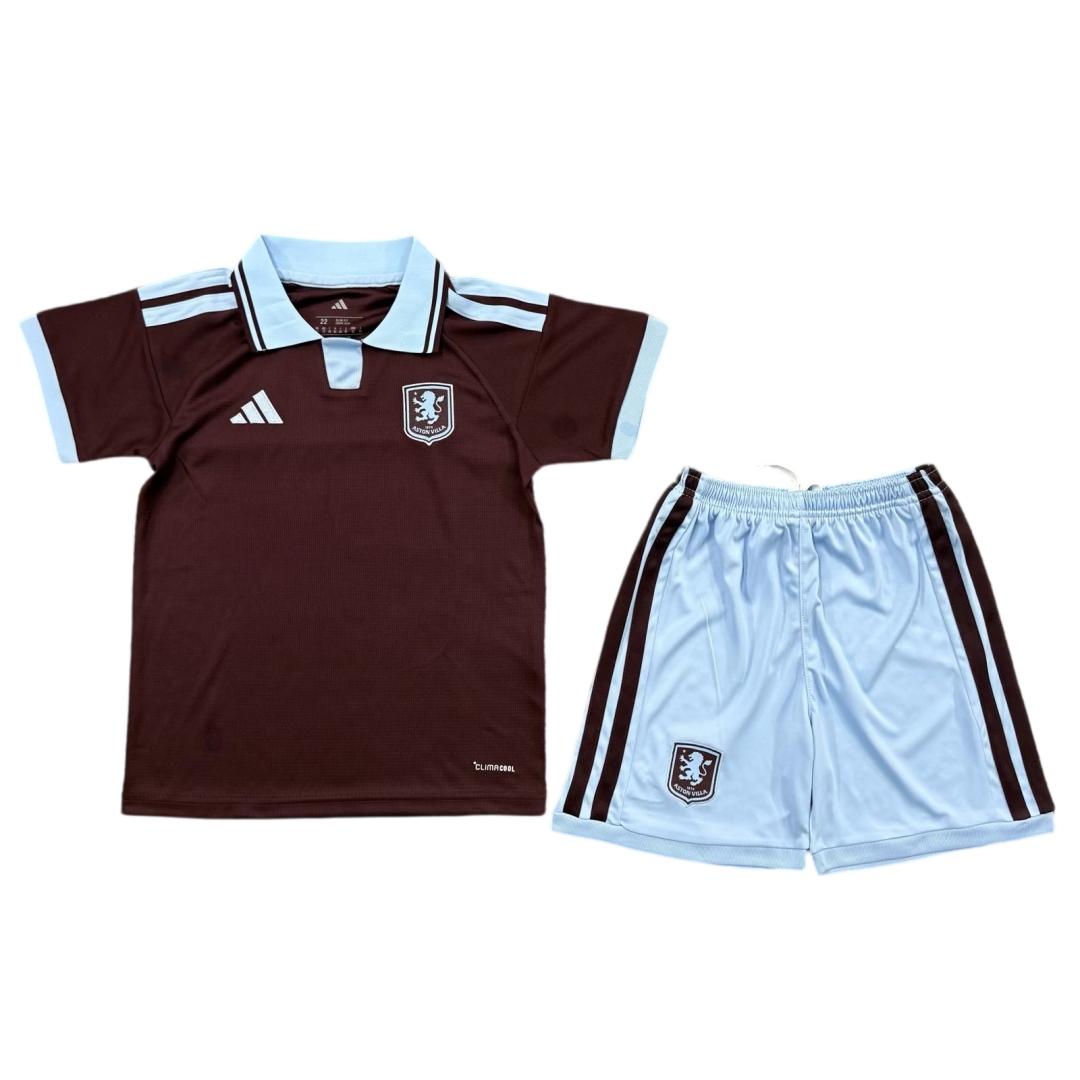 Aston Villa Home kid Kit 26/27 (Jersey and Short)