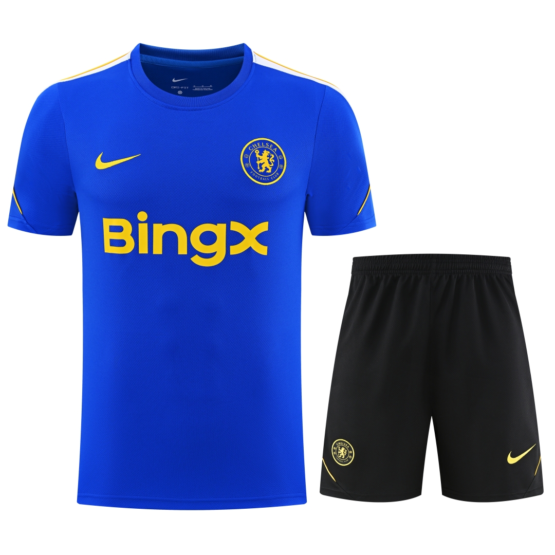 Chelsea Blue Short Sleeve Training Suit 2627