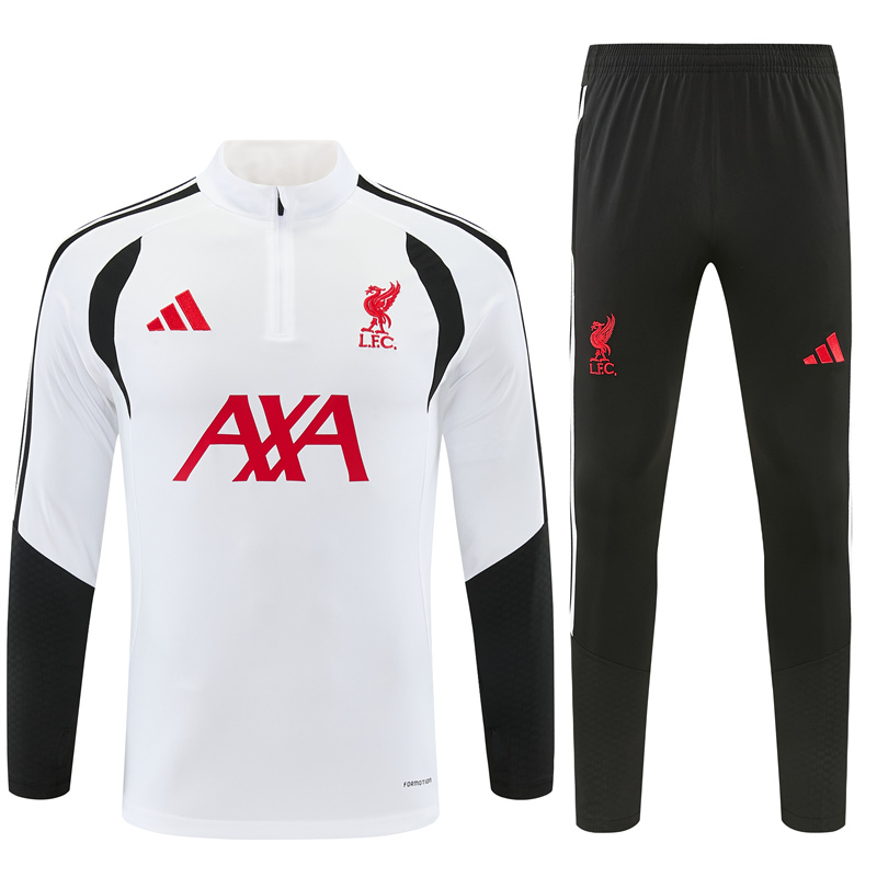 Liverpool White Long Sleeve Tracksuit 2627