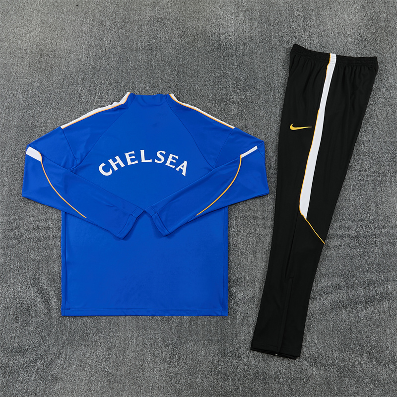 Chelsea Blue Long Sleeve Training Suit 2627 - Image 4