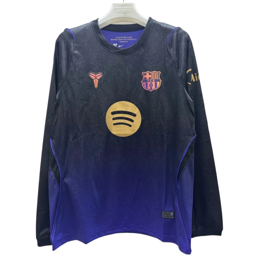 Barcelona Away Long Sleeve Jersey 2627