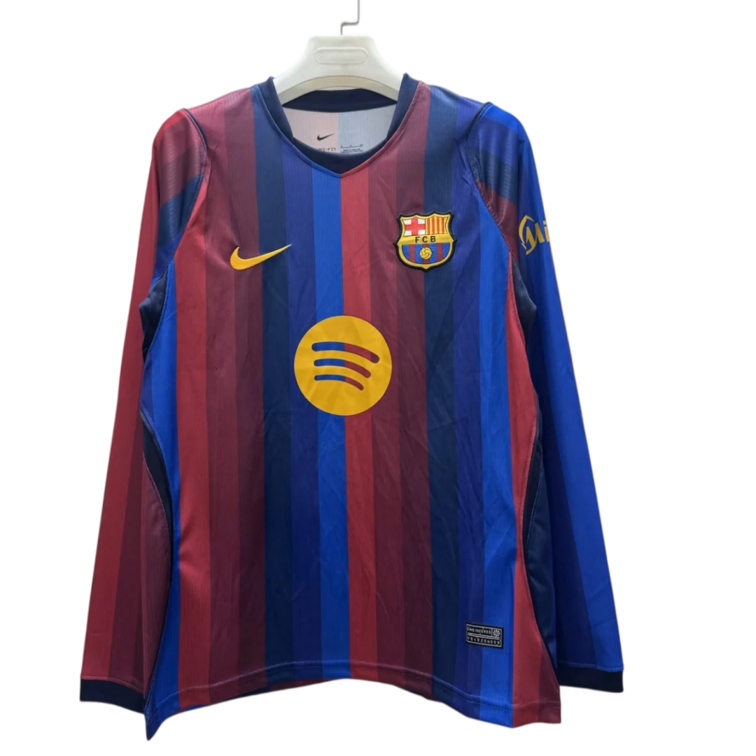 Barcelona Home Long Sleeve Jersey 2627