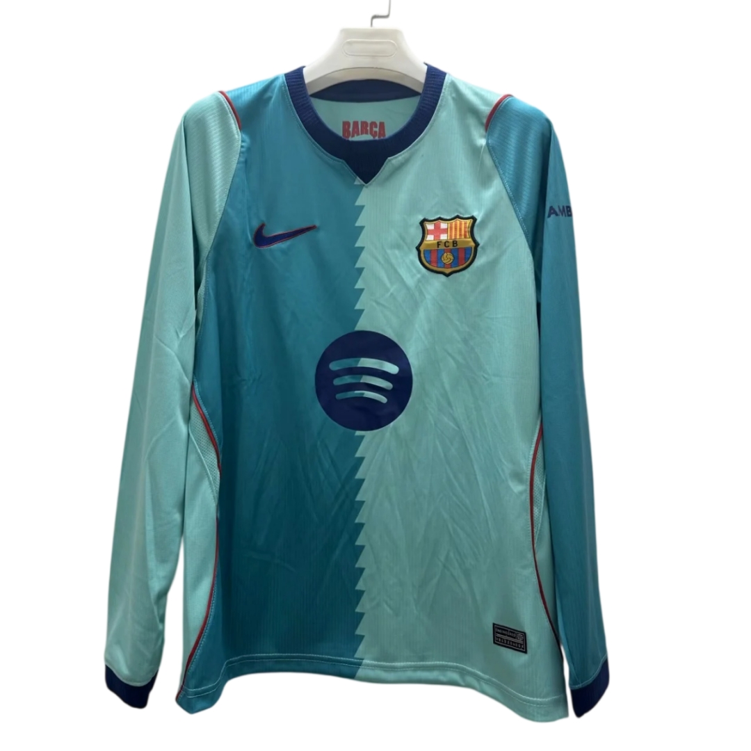 Barcelona Third Long Sleeve Jersey 2627